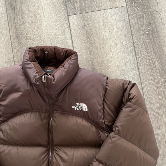 The North Face Y2K Brown 700 Down Puffer Coat Jacket Medium - Picture 12 of 13